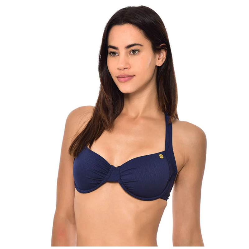 Haut de Bikini BANANA MOON  Robo C Collins ( Bonnet C)  Bleu -   Haut maillot de bain Plage 2 pieces