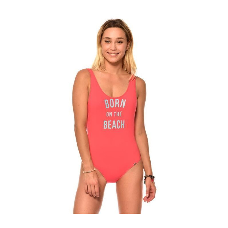 BANANA MOON Teens -  Bel Air Born On The Beach Rose - Maillot Plage 1 pièce