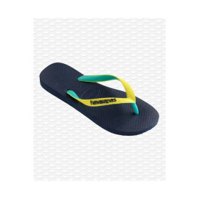 HAVAIANAS TOP MIX Mini me - NAVY/NEON YELLOW