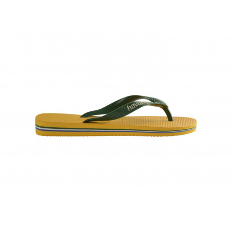 HAVAIANAS BRASIL LOGO Mini Me - BANANA YELLOW | Les4Nages