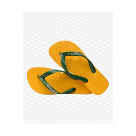 HAVAIANAS BRASIL LOGO Mini Me - BANANA YELLOW