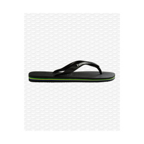 HAVAIANAS BRASIL LOGO Mini Me - BLACK/BLACK