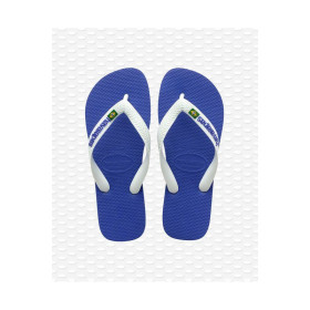 HAVAIANAS BRASIL LOGO - MARINE BLUE