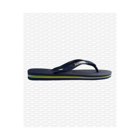 HAVAIANAS BRASIL LOGO - NAVY BLUE | Les4Nages