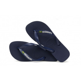 HAVAIANAS BRASIL LOGO - NAVY BLUE