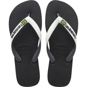 HAVAIANAS BRASIL MIX - BLACK/WHITE