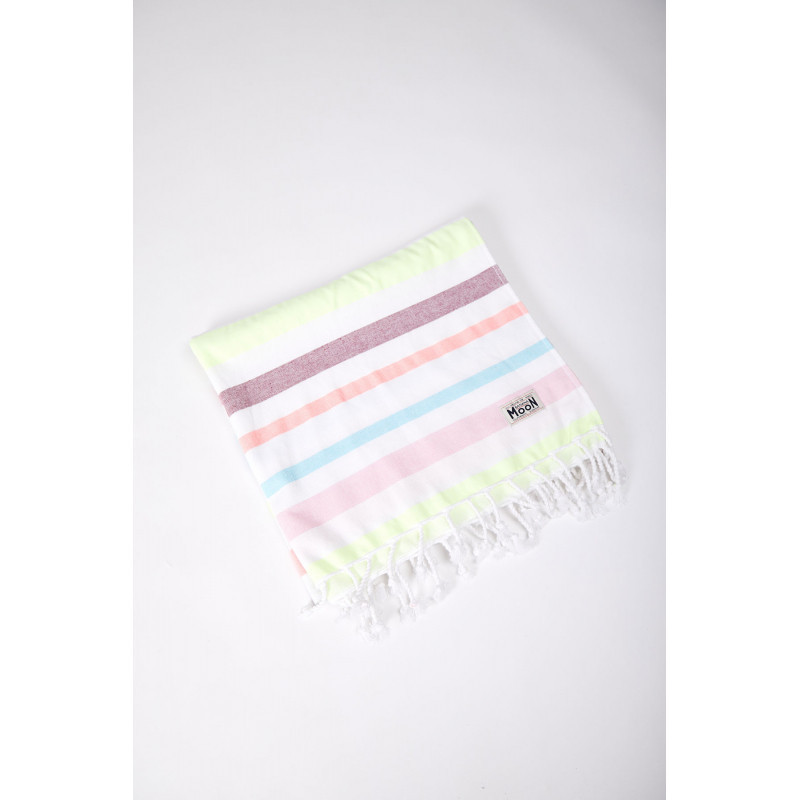 SERVIETTE DE PLAGE BANANA MOON PATSY MARBELLA MEDINA - ROSE