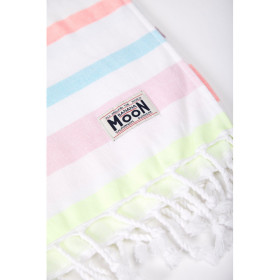 SERVIETTE DE PLAGE BANANA MOON PATSY MARBELLA MEDINA - ROSE