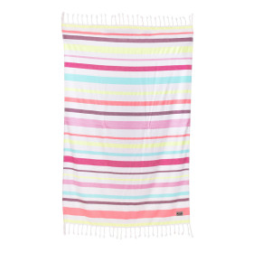 SERVIETTE DE PLAGE BANANA MOON PATSY MARBELLA MEDINA - ROSE
