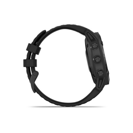 GARMIN FENIX 6 PRO Black Noire - Bracelet Noir - Montre GPS Running - EN STOCK | Les4Nages