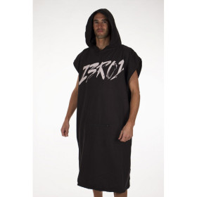 Poncho ZEROD Transition Towel Armada Black - Peignoir  microfibre sortie de l'eau