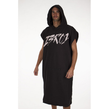 Poncho ZEROD Transition Towel Armada Black - Peignoir microfibre sortie de l'eau | Les4Nages