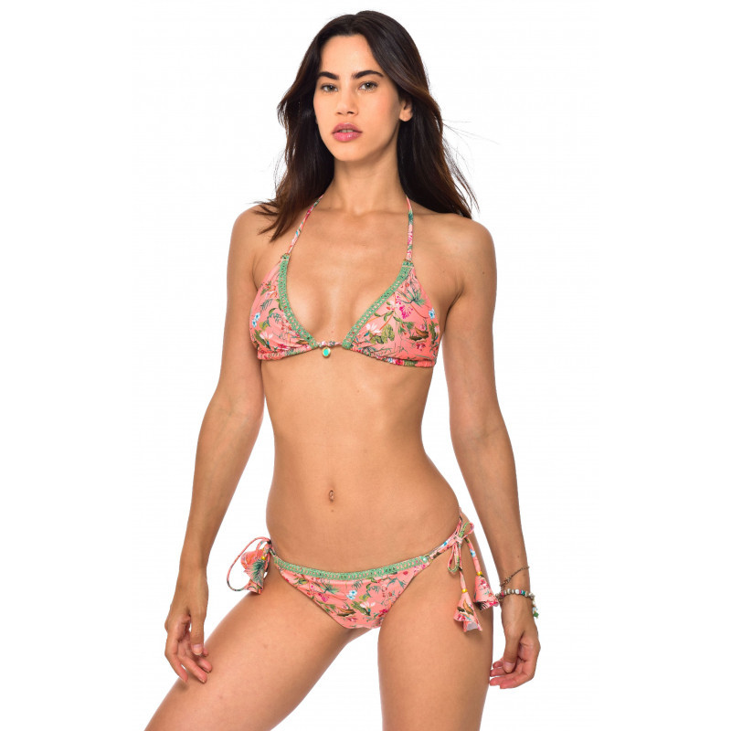 Haut de Bikini BANANA MOON LUA KILIFI - CORAIL - Haut maillot de bain Plage 2 pièces