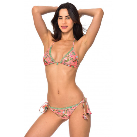 Haut de Bikini BANANA MOON LUA KILIFI - CORAIL - Haut maillot de bain Plage 2 pièces | Les4Nages