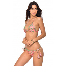 Haut de Bikini BANANA MOON LUA KILIFI - CORAIL - Haut maillot de bain Plage 2 pièces