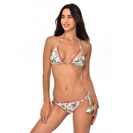 Haut de Bikini BANANA MOON LUA KILIFI - ECRU - Haut maillot de bain Plage 2 pièces