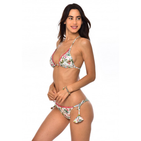 Haut de Bikini BANANA MOON LUA KILIFI - ECRU - Haut maillot de bain Plage 2 pièces | Les4Nages