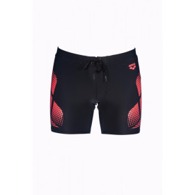 ARENA SPECULAR Mid Jammer - Black Fluo Red - Jammer Natation Homme