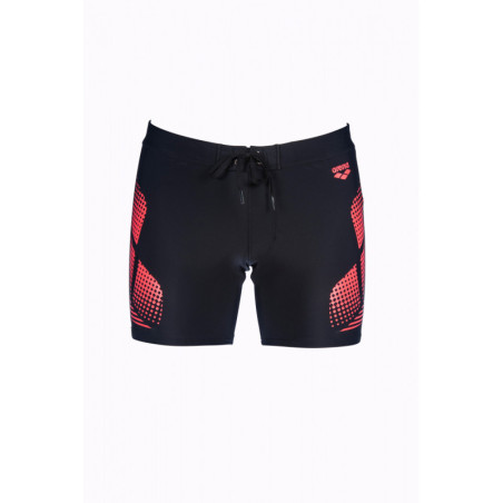 ARENA SPECULAR Mid Jammer - Black Fluo Red - Jammer Natation Homme | Les4Nages