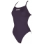 Arena SOLID Lightech High - Navy White - Maillot Femme Natation