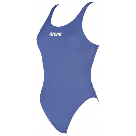 Arena SOLID Swim Tech High - Royal White - Maillot Femme Natation