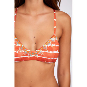 Haut de Bikini BANANA MOON PIETRO WATAMU - PAPRIKA - Haut maillot de bain Plage 2 pièces