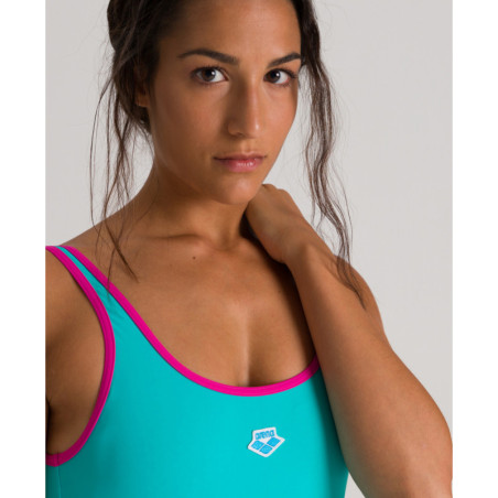ARENA ICONS - U Back - Mint - Maillot Natation Femme 1 piece | Les4Nages
