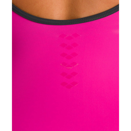 ARENA ICONS - U Back - Pink Flambe - Maillot Natation Femme 1 piece | Les4Nages