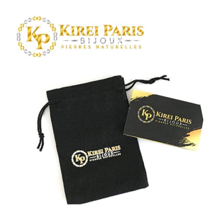 Bracelet Pierres Naturelles MALACHITE 8mm - KIREI PARIS BIJOUX | Les4Nages