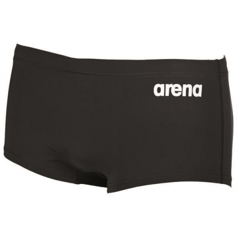 Arena Solid Squared Short - Black White