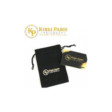 BRACELET PIERRES NATURELLES et ARGENT - KIREI PARIS BIJOUX - LONG LIFE et MALACHITE VERTE 8mm