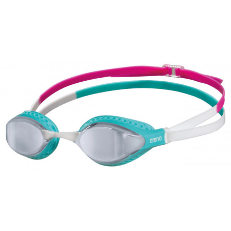 ARENA Air Speed Mirror - Silver Turquoise Multi - Lunettes Natation