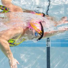 FINIS Stability Snorkel Speed Black - Tuba Frontal Natation
