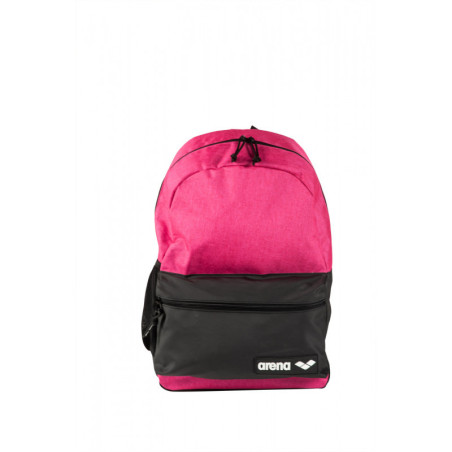 ARENA Team Backpack 30 - Pink Melange - Sac à Dos Natation, Sport et Piscine | Les4Nages