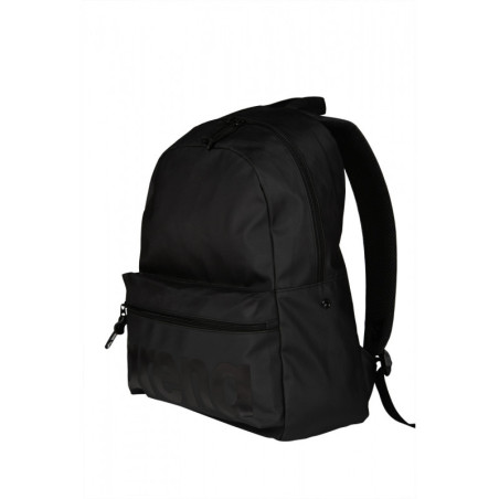 ARENA Team Backpack 30 Big Logo - All Black Black - Sac à Dos Natation & Piscine | Les4Nages