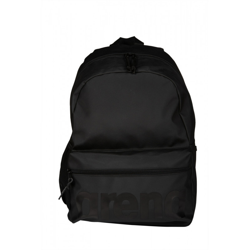 ARENA Team Backpack 30 Big Logo - All Black Black - Sac à Dos Natation & Piscine | Les4Nages