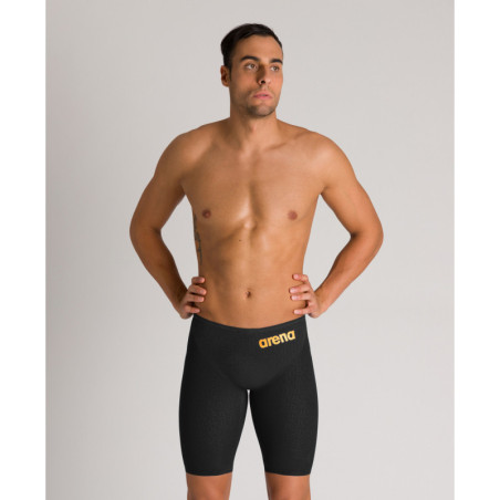 ARENA Carbon GLIDE Powerskin - Black Gold - Jammer Natation Homme compétition | Les4Nages