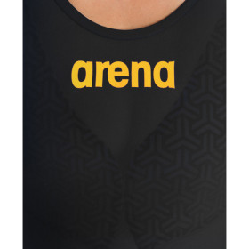 ARENA Carbon GLIDE Powerskin   Dos ouvert - Black Gold -  Combinaison Natation Femme