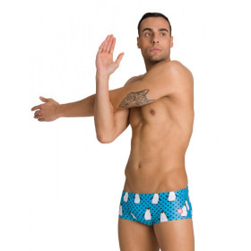Arena CRAZY PENGUINS - Low waist short  -Maillot  Natation Homme