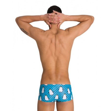 Arena CRAZY PENGUINS - Low waist short -Maillot Natation Homme | Les4Nages