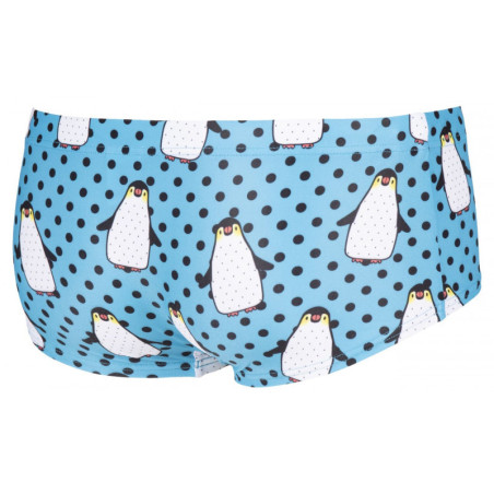 Arena CRAZY PENGUINS - Low waist short -Maillot Natation Homme | Les4Nages