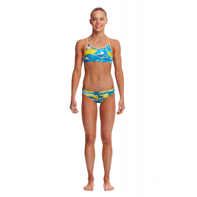 FUNKITA Fille (8-14ans)  SUMMER BAY - ECO Racer Back 2 pieces  - Maillot de bain junior