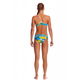 FUNKITA Fille (8-14ans)  SUMMER BAY - ECO Racer Back 2 pieces - Maillot de bain Natation Fille 2 pieces