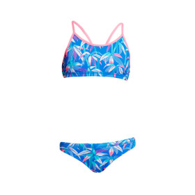 FUNKITA Fille (8-14ans)  BOOBAM BLUE - Racer Back 2 pieces  - Maillot de bain junior