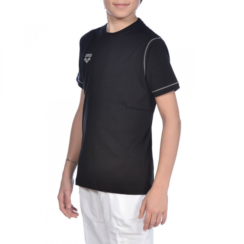 Tee shirt ARENA Junior Team Line SS Tee - Black