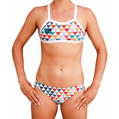 MAKO Colour Triangles - Bikini Femme 2 pieces
