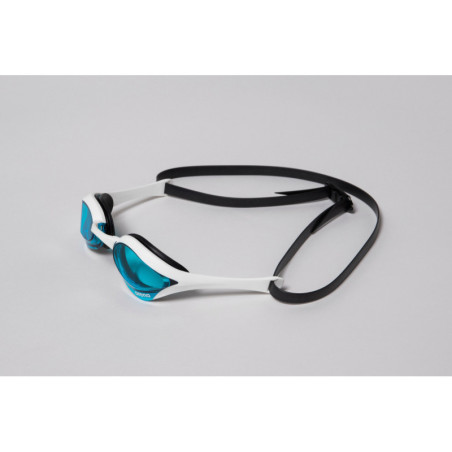ARENA Cobra Ultra Swipe - Blue White Black - Lunettes Natation Blanc et Bleu | Les4Nages