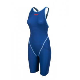 ARENA Carbon CORE  FX  Dos Fermé Powerskin - Ocean Blue  -  Combinaison Natation Femme