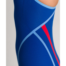 ARENA Carbon CORE  FX  Dos Fermé Powerskin - Ocean Blue  -  Combinaison Natation Femme