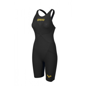 ARENA Carbon GLIDE Powerskin   Dos Fermé - Black Gold -  Combinaison Natation Femme